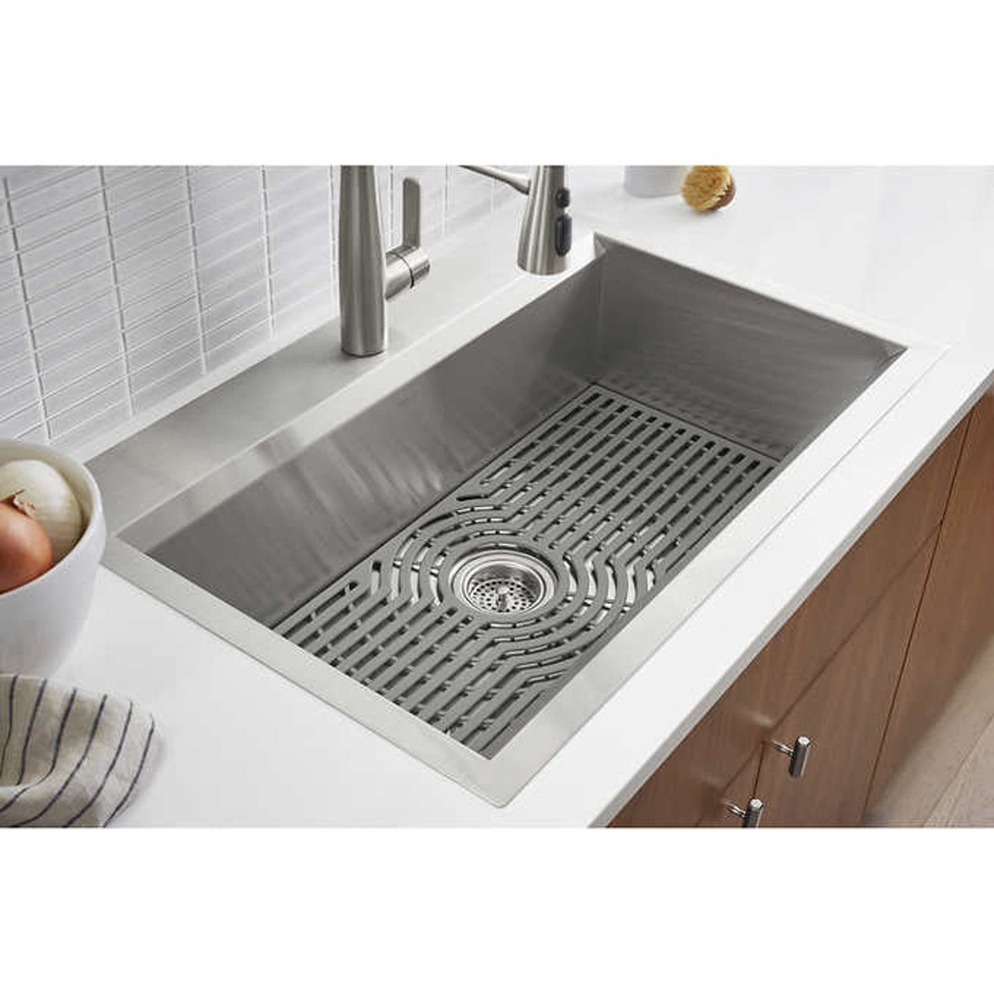 NEW - Costco - Kohler Pro-Inspired Kitchen Sink Kit - Retail $359