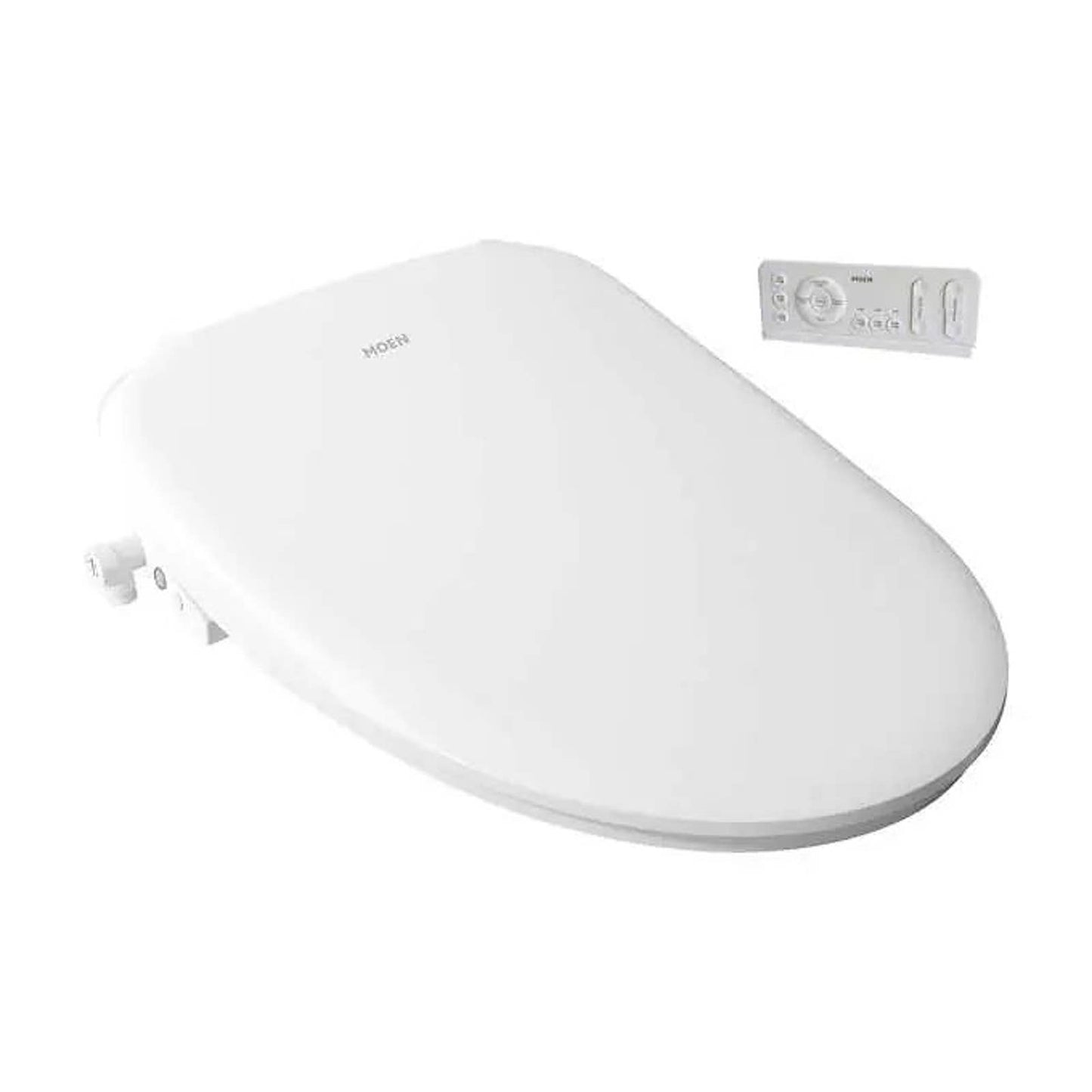 NEW - Moen 5-Series Premium Electronic Add-On Bidet Toilet Seat, Bowl Shape: Round - Retail $399