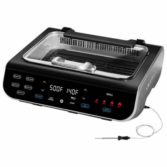 Costco - Gourmia FoodStation Smokeless Grill, Griddle, & Air Fryer - Retail $99