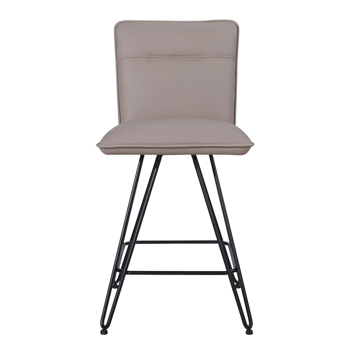 Danni 24.5" Barstool, 2-pack - TAUPE - Retail $399