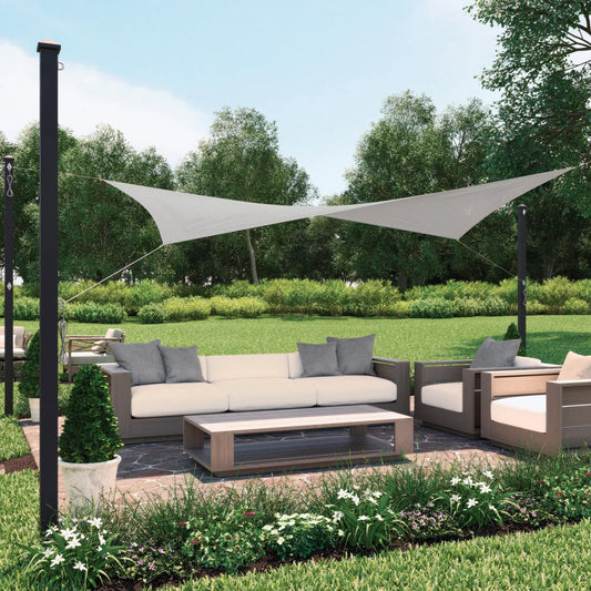 Coolaroo 13ft x 7ft Rectangle Shade Sail - Retail $43