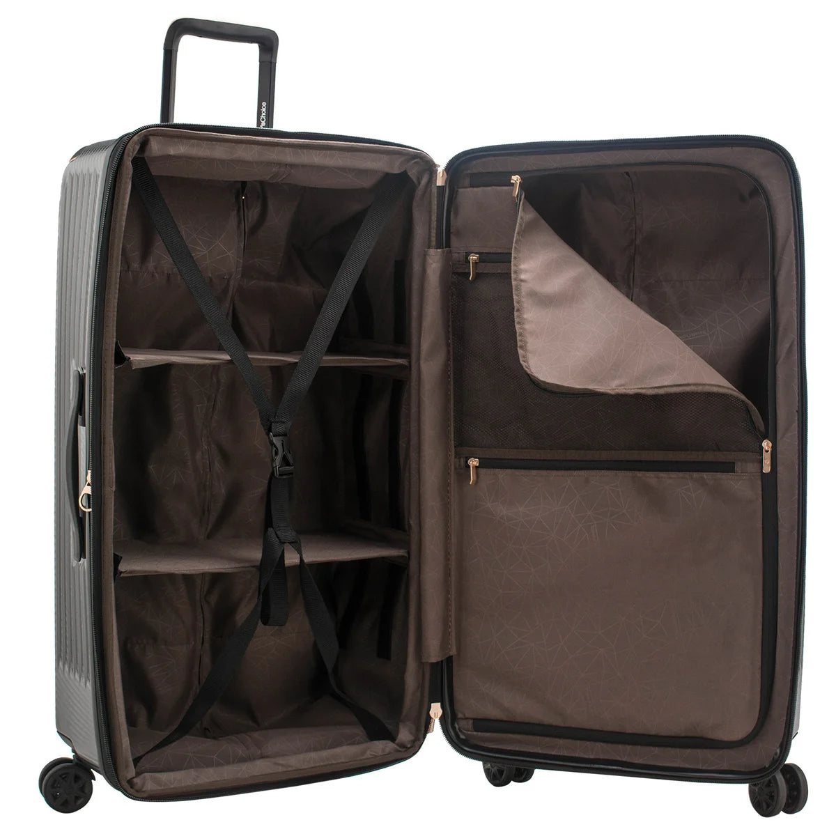 Traveler's Choice 30in Creekside Hardside Check-in Luggage Spinner - Retail $119