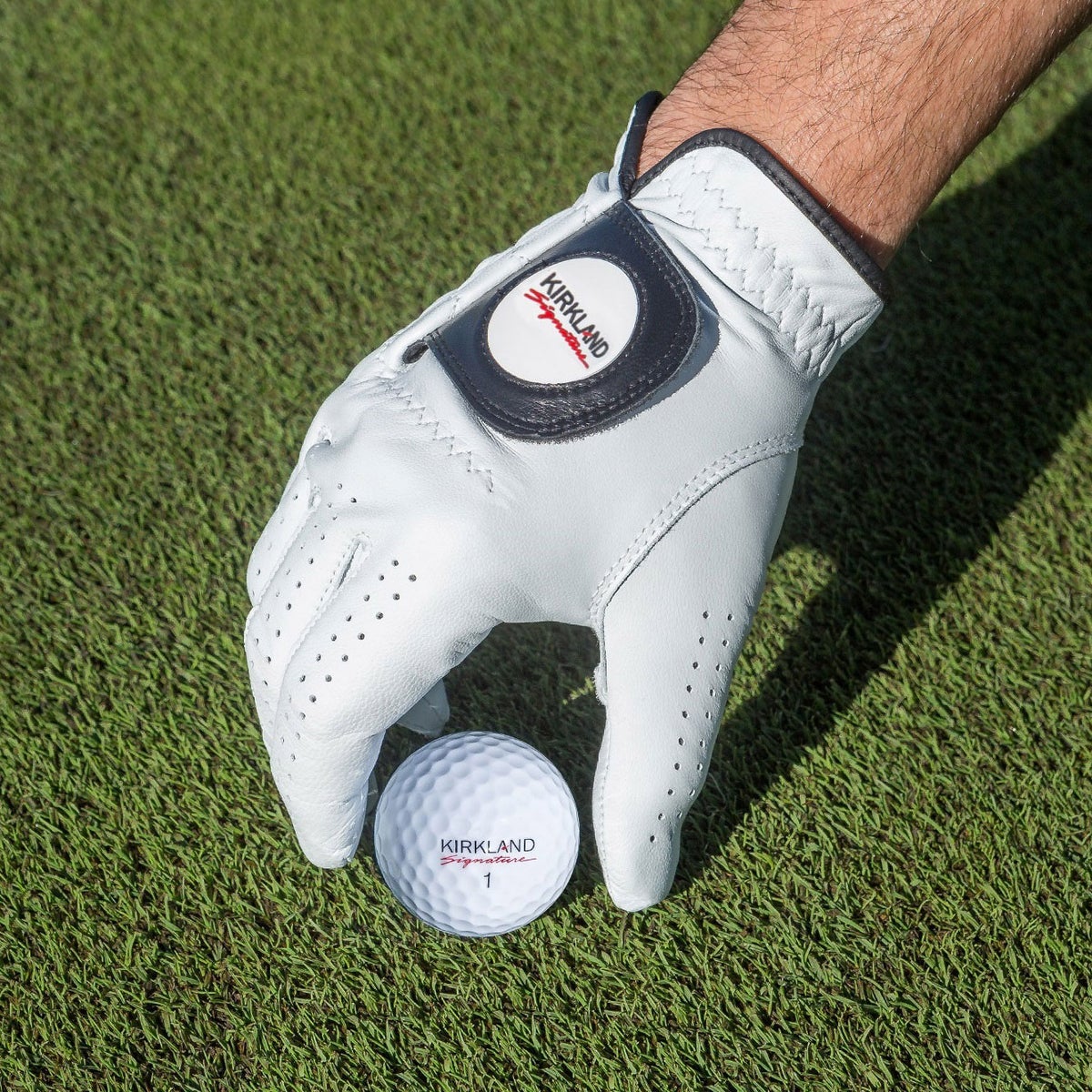 Kirkland Signature Leather Golf Glove Left Handed, 4-pack