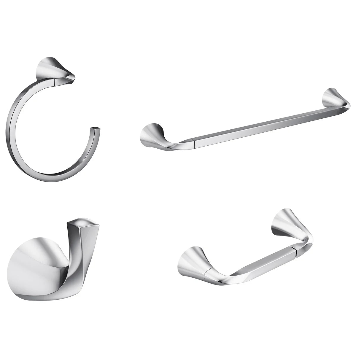 Moen Karis 4-piece Bath Hardware Kit- Retail $39