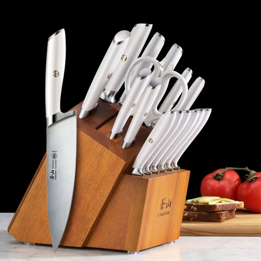 Cangshan L Series 17-Piece German Steel Forged Knife Set - Retail $199