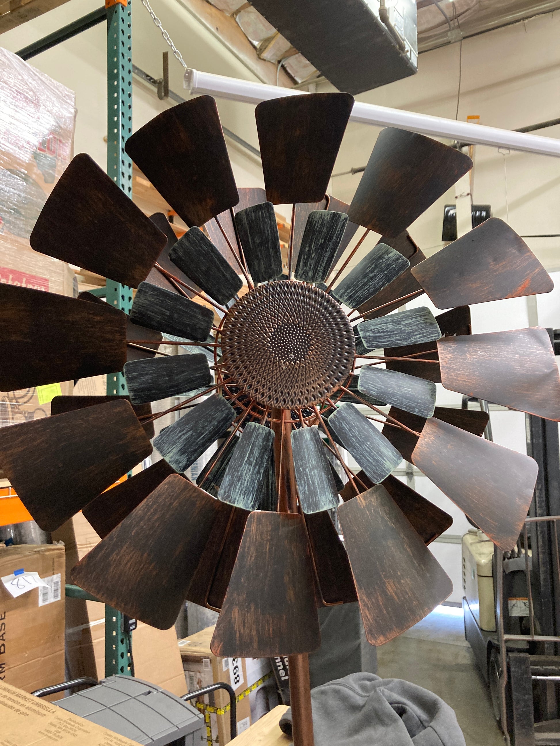 Costco - Metal Farm Wind Spinner - Retail $49 Default Title