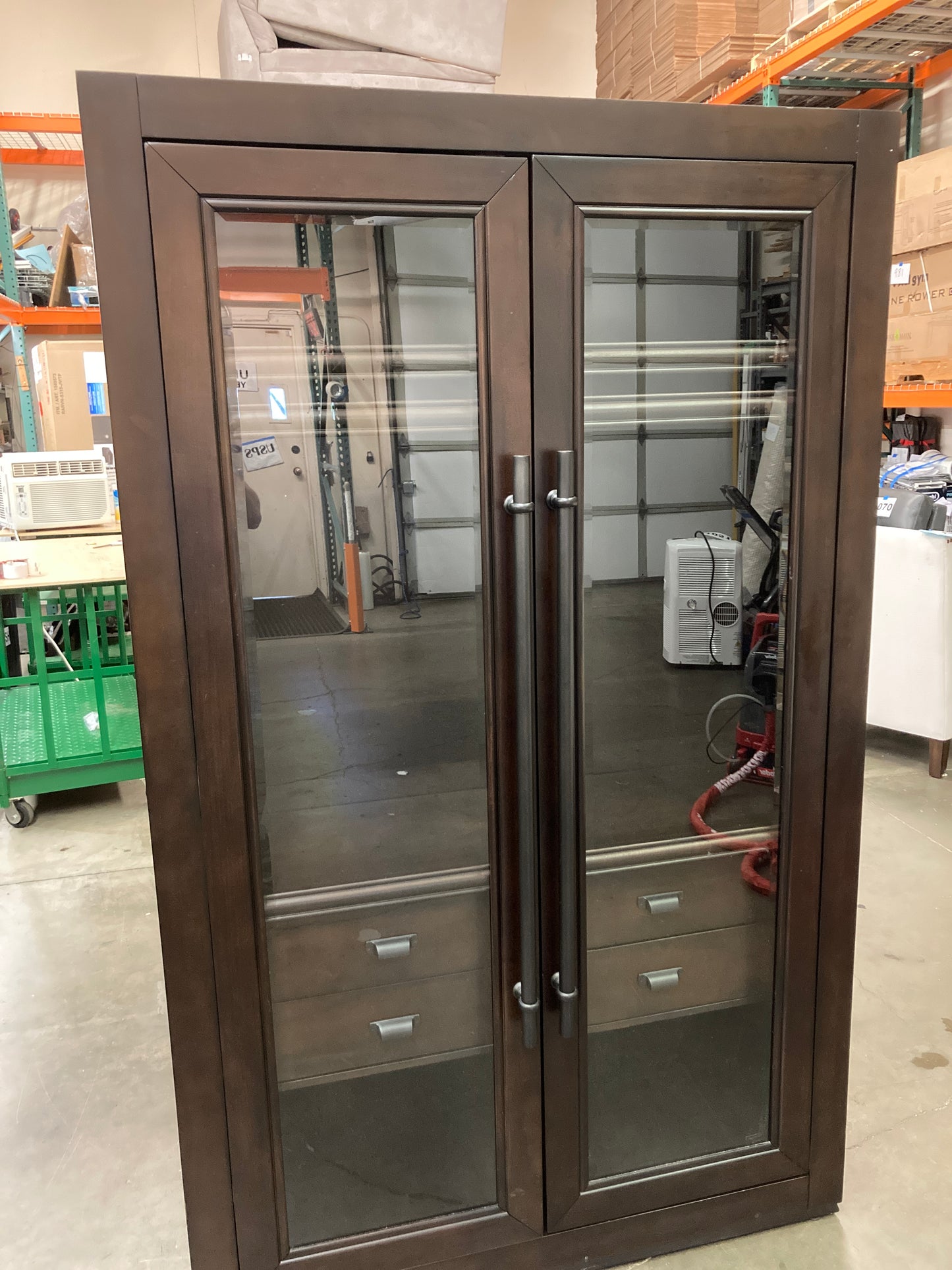 Costco - Glass Door Bookcase - Retail $399 Default Title