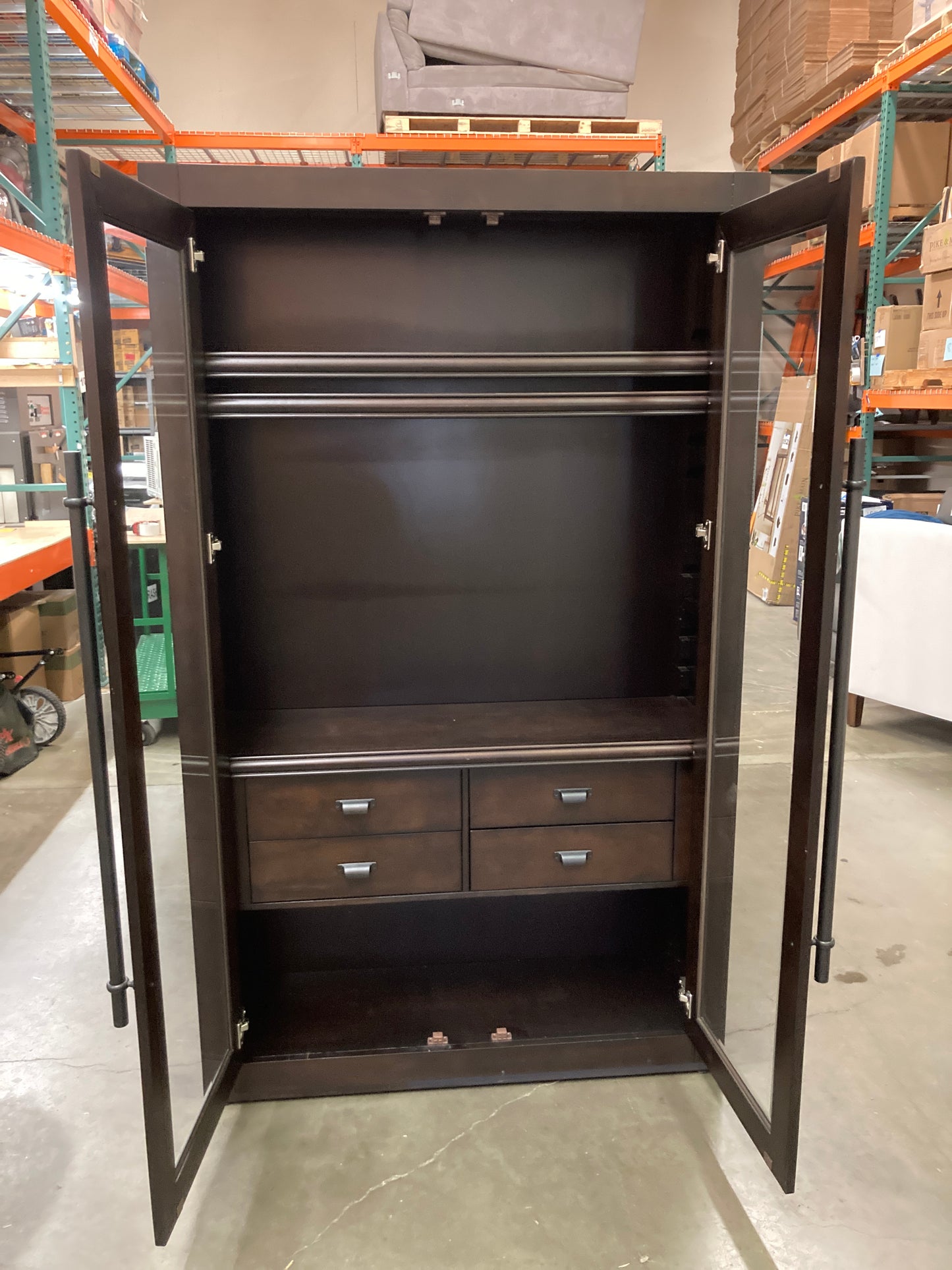 Costco - Glass Door Bookcase - Retail $399 Default Title