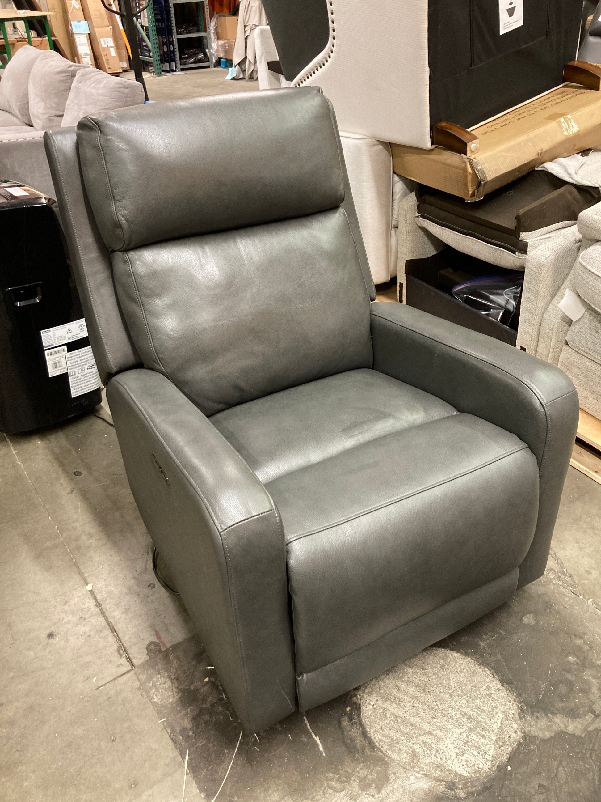 Costco - Arnie Leather Power Glider Recliner - retail $799 Default Title