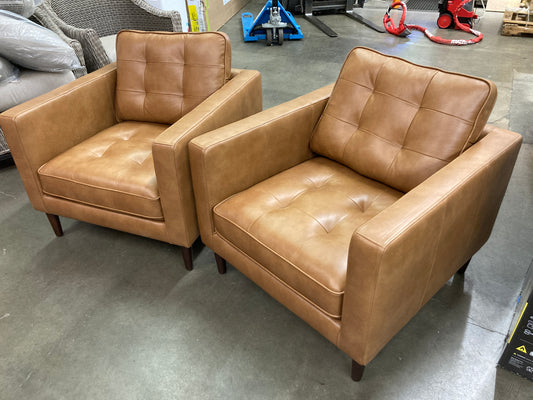 Costco - Harstine Leather Chair - Retail $499 Default Title