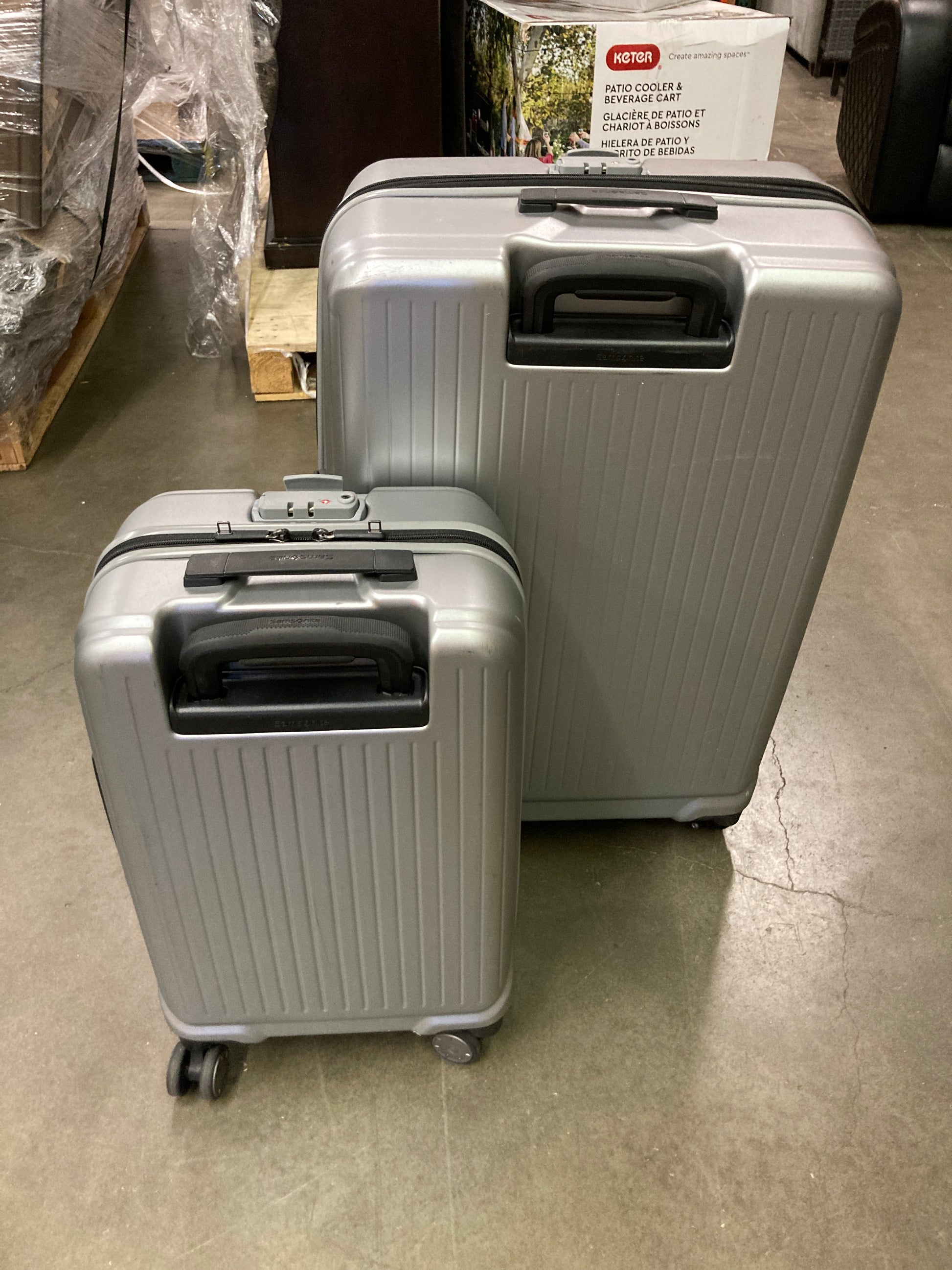 Costco - Samsonite Amplitude Hardside 2 Piece Luggage Set - Retail $209 Default Title