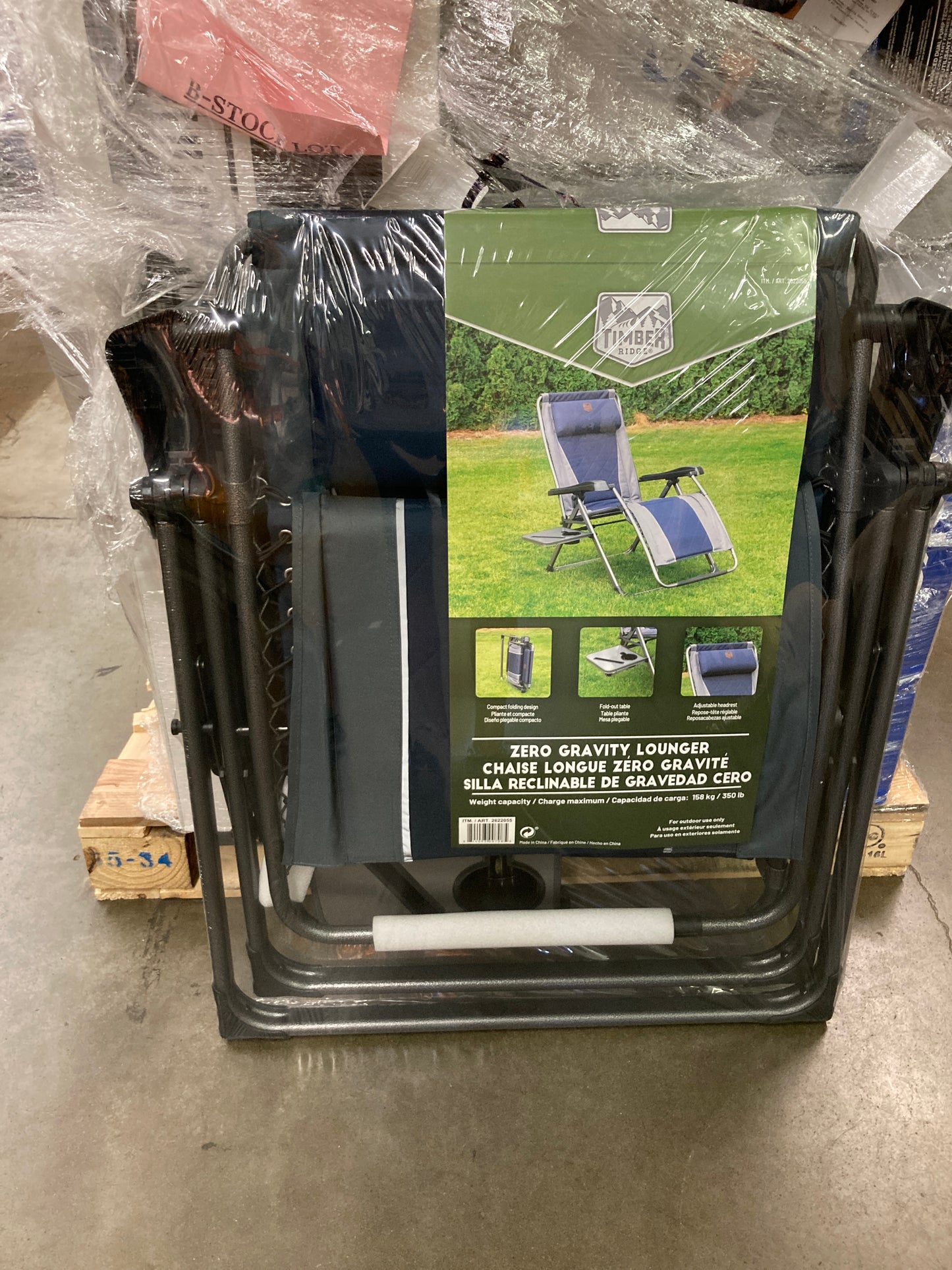 Costco - Timber Ridge Zero Gravity Lounger - Retail $99 Default Title