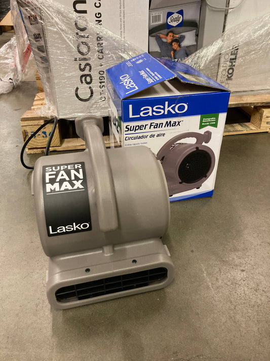 Costco - Lasko SF-20-G High Velocity Super Fan Max Air Mover Floor Fan with 3 Speeds - Retail $69 Default Title