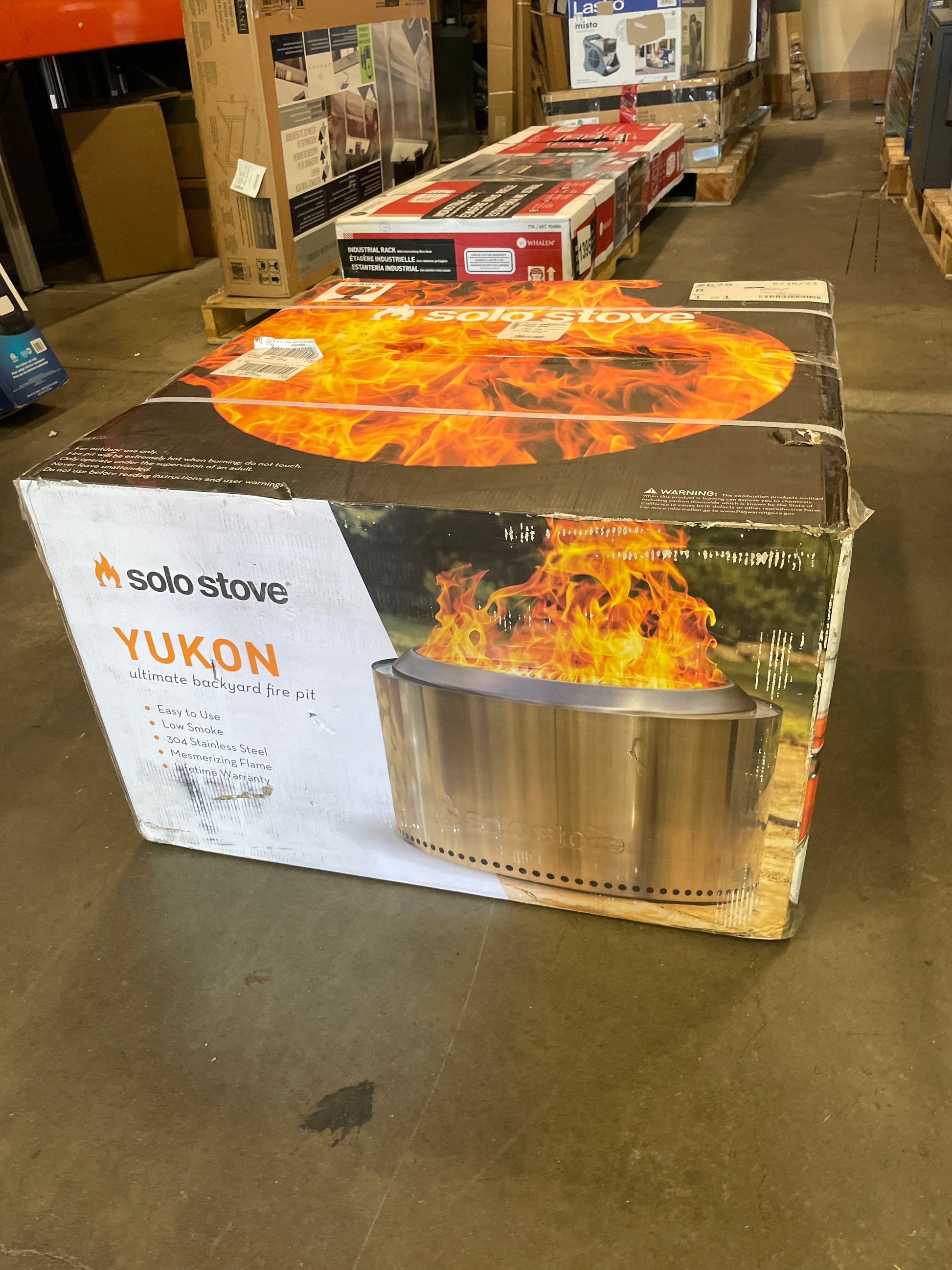 Solo Stove Yukon Stainless Steel Fire Pit - Retail $380 Default Title