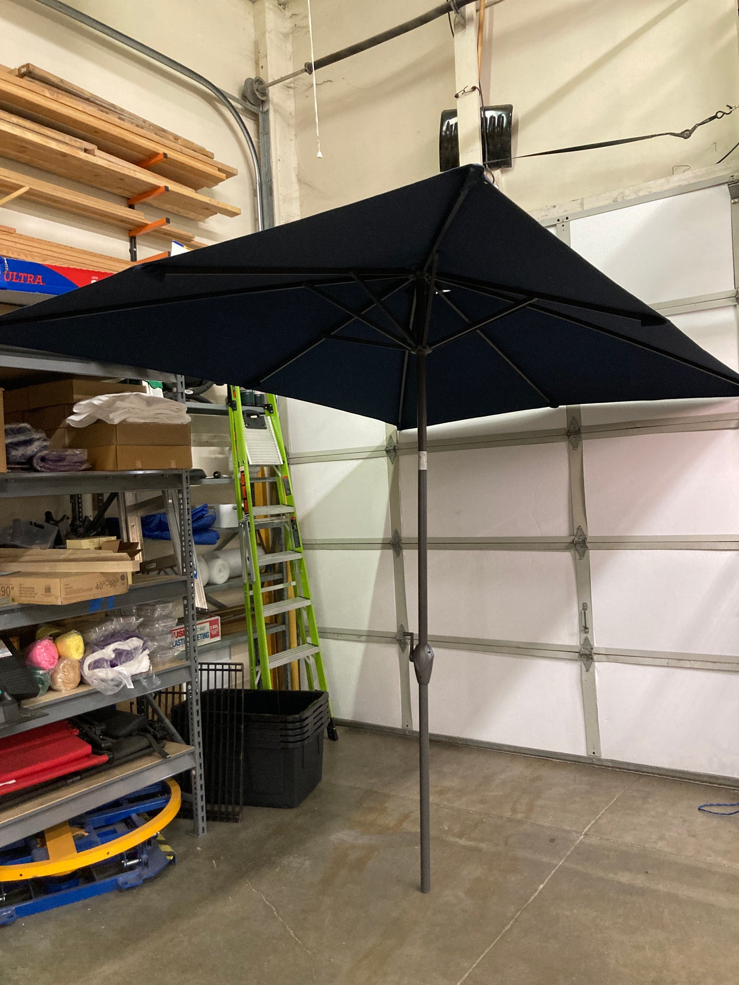 Like NEW - Costco - 7'x10' Rectangle Market Umbrella - Retail $164