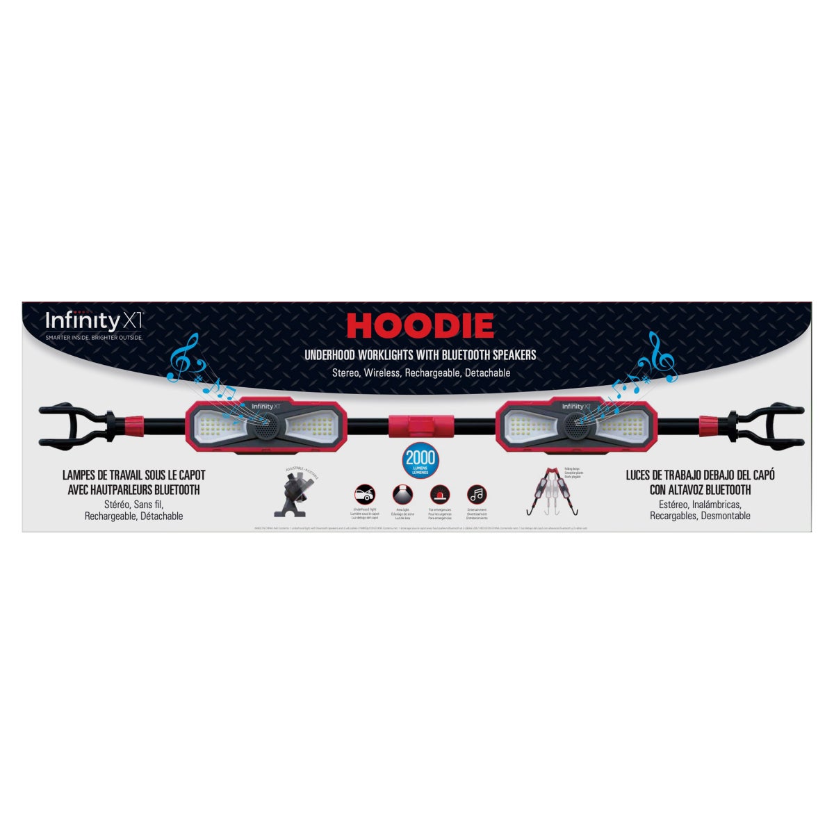 Hoodie Under Hood Work Light