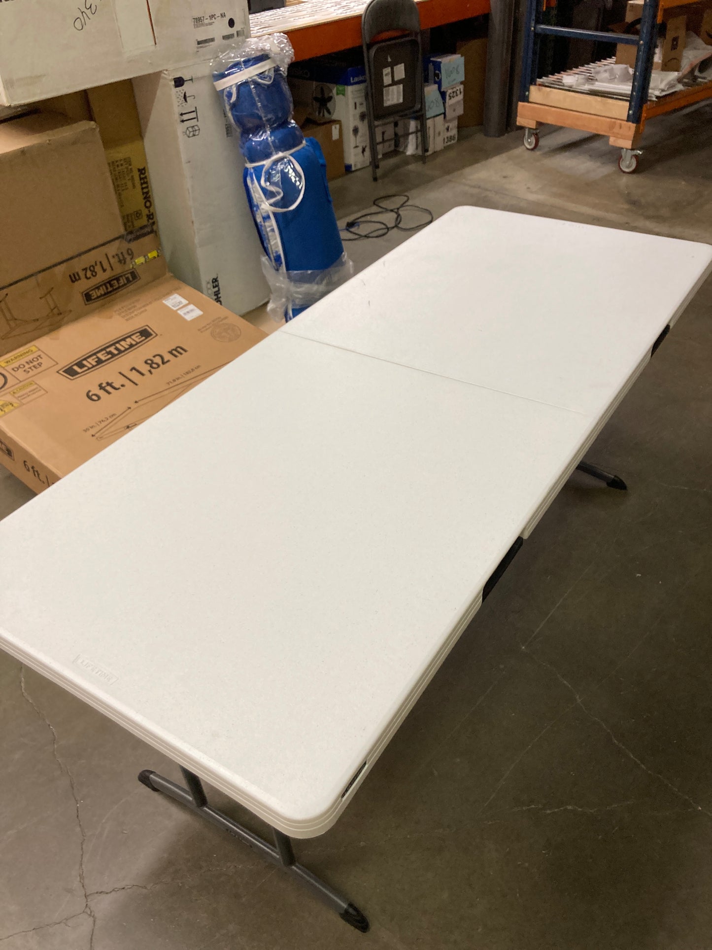 Lifetime Commercial 6' Fold-in-Half Table, 2-pack - Retail $159 Default Title