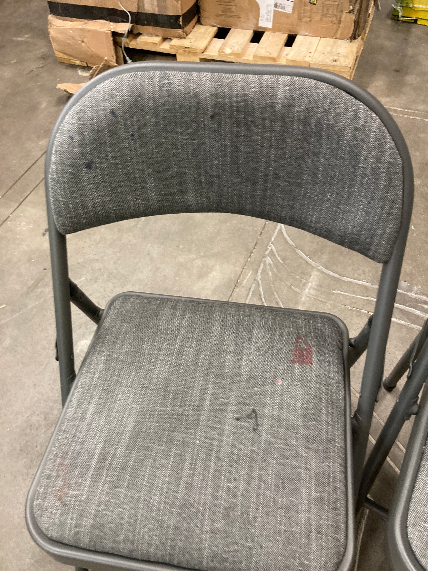 Costco - Maxchief Upholstered Padded Folding Chair - Retail $25 Default Title