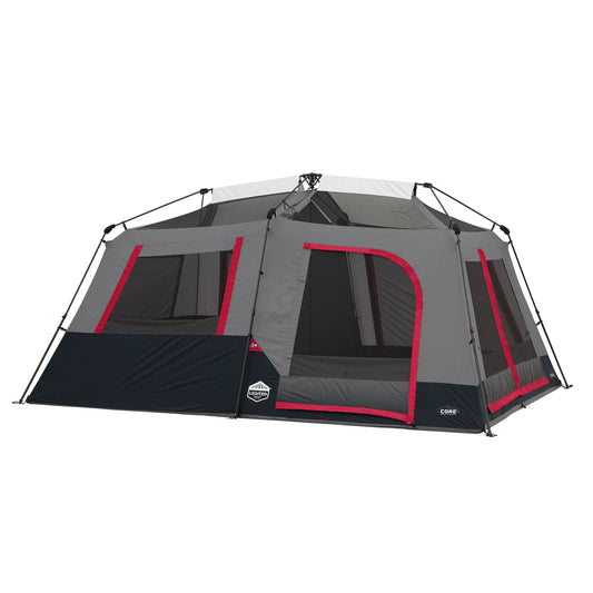 CORE Equipment 10 Person Lighted Instant Cabin Tent - Retail $269