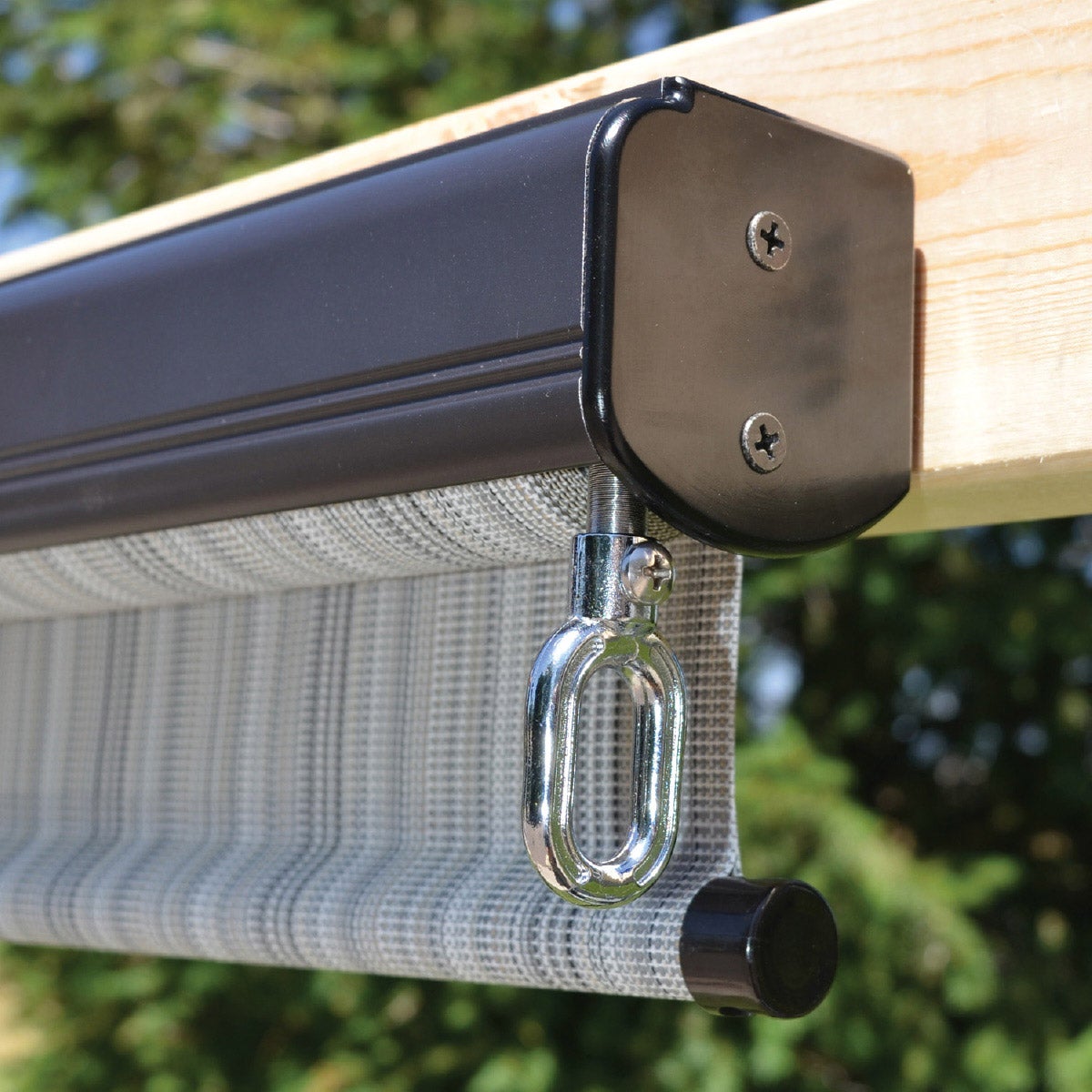 NEW - Koolspot 8'W x 8'L Outdoor Sun Shade – Pole Operated
