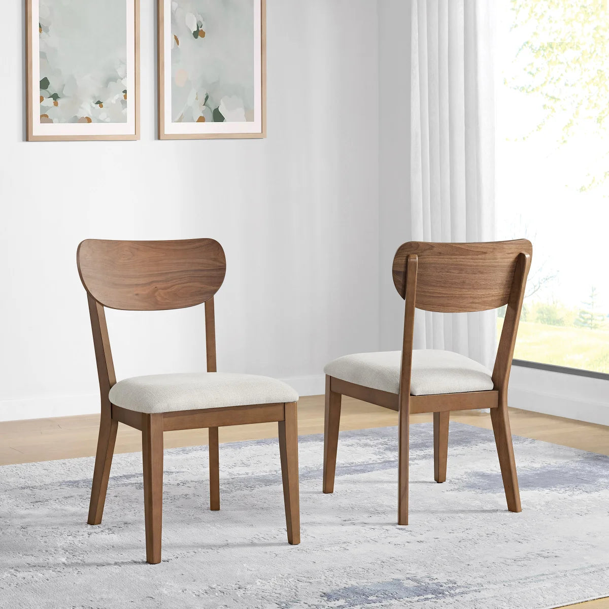 Point Reyes Dining Chair, 2-pack- Retail $269