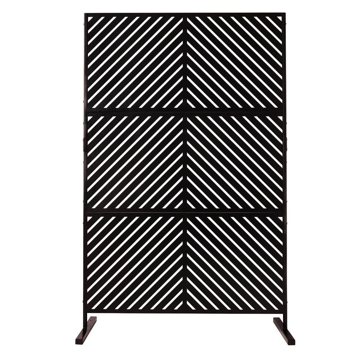 71 in Metal Patio Privacy Screen - Retail $199