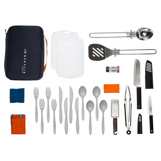 Camp Kitchen Kit, 24-piece Set - Retail $59