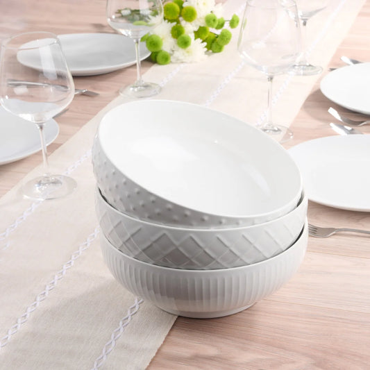 Trudeau Serving Bowls, 3-piece - Retail $22