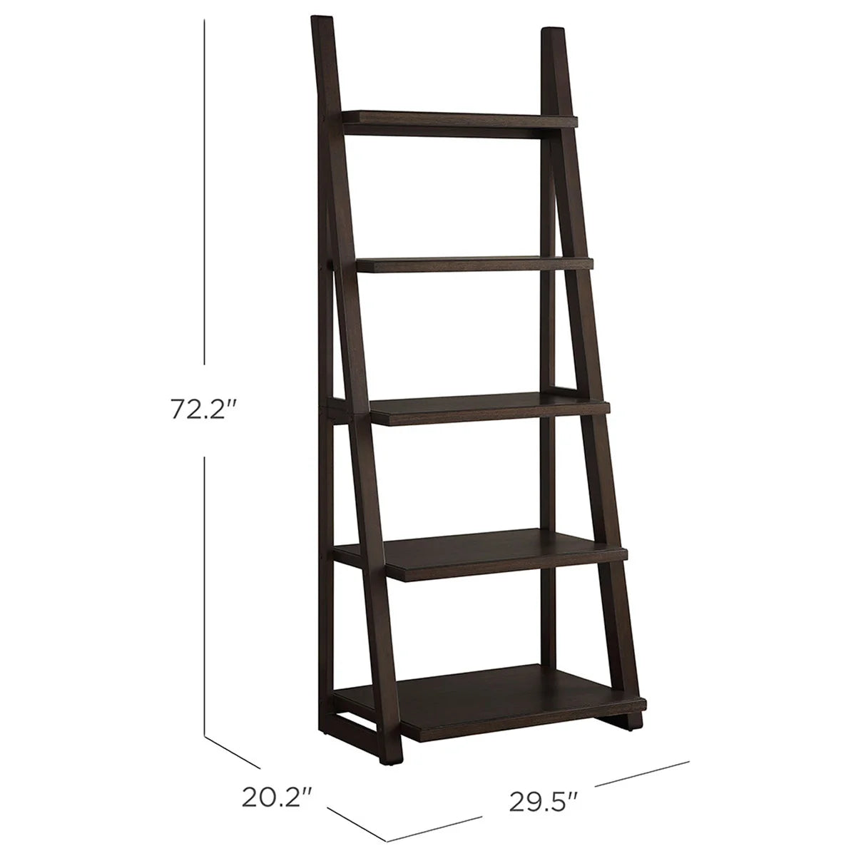 NEW - Langston 72 in Ladder Bookcase - Retail $169