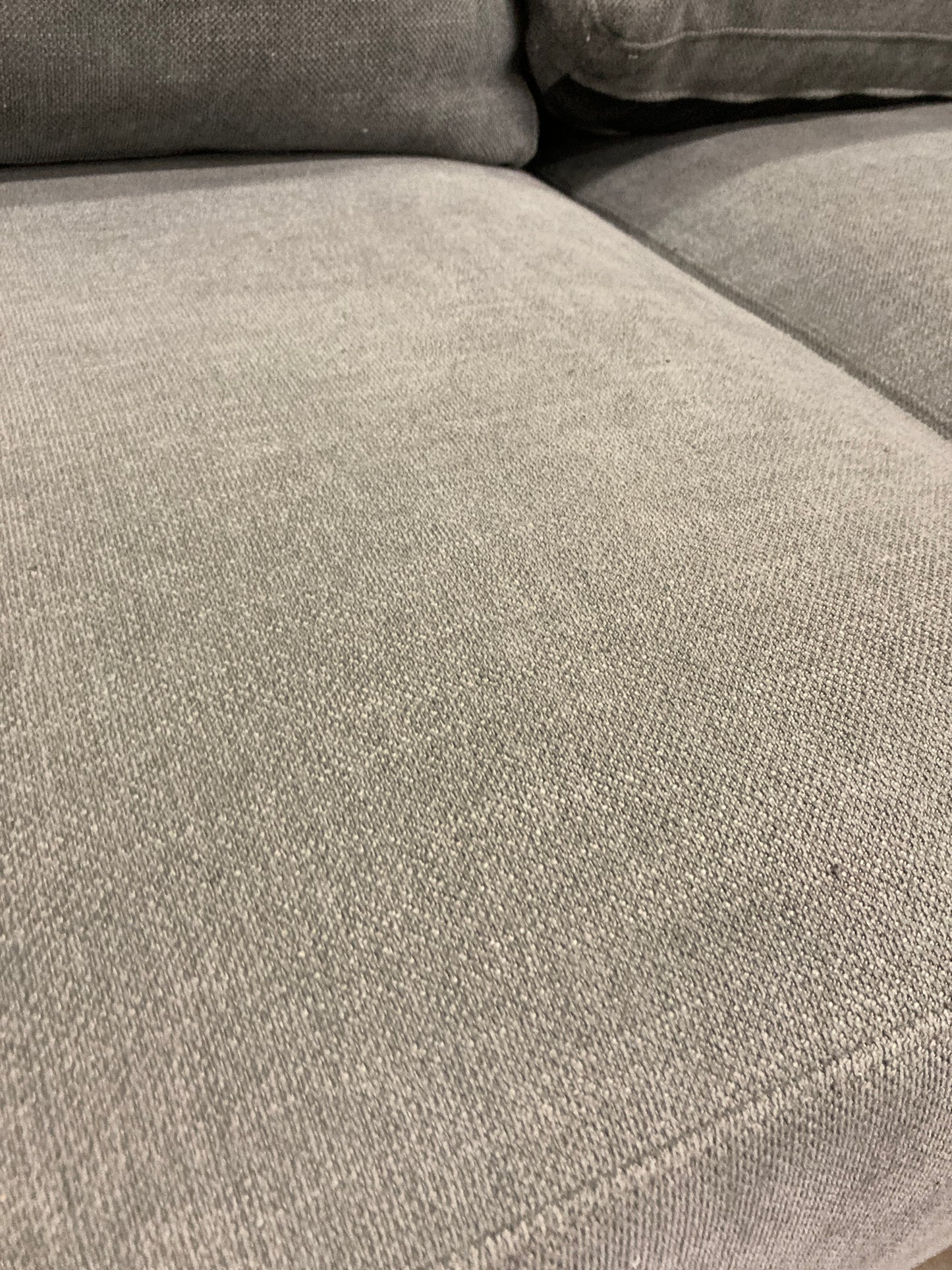 Costco - Ellery Fabric Sectional with Ottoman - Retail $799