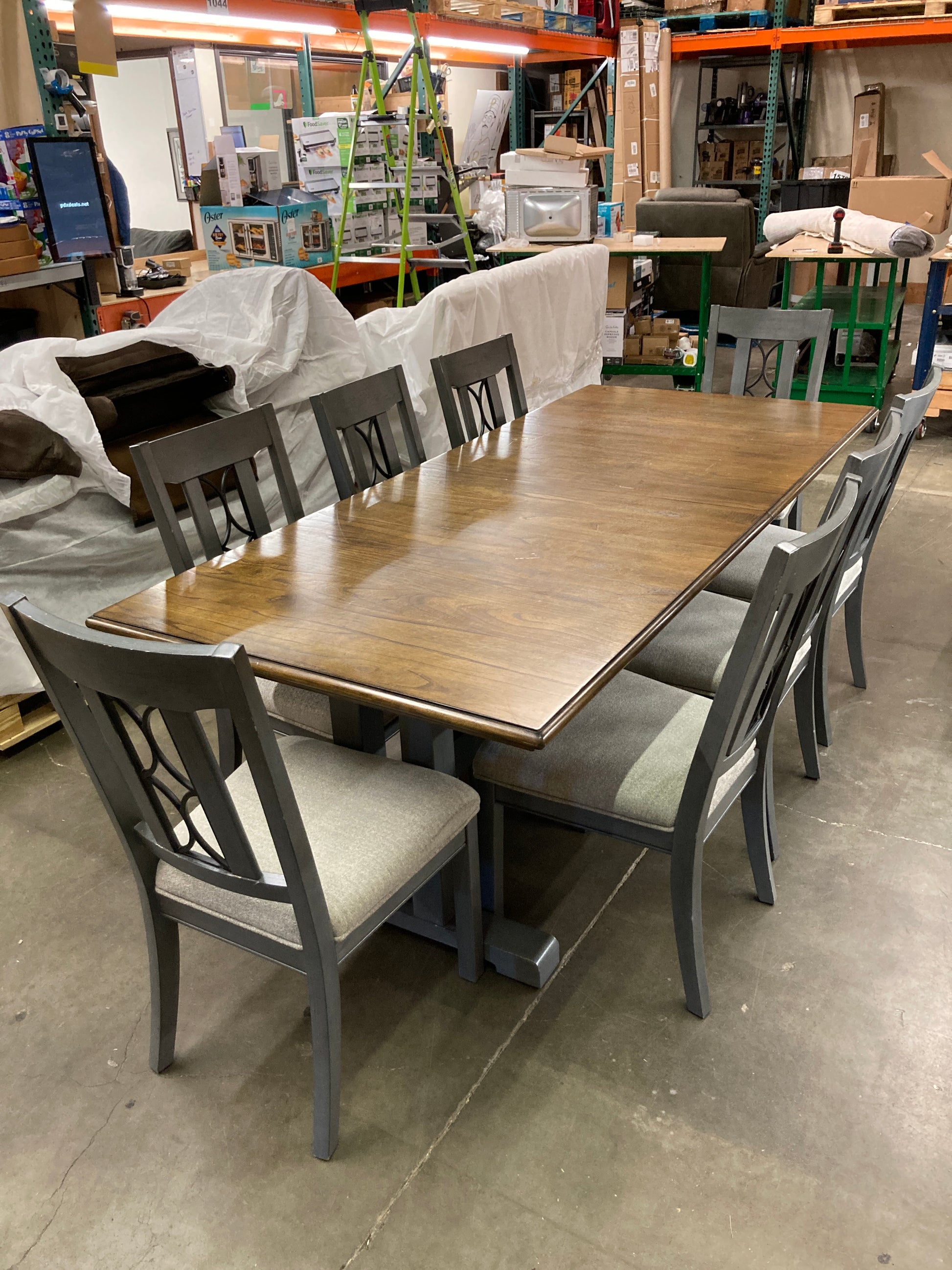 Costco - Vega 9-piece Dining Set - Retail $1069 Default Title