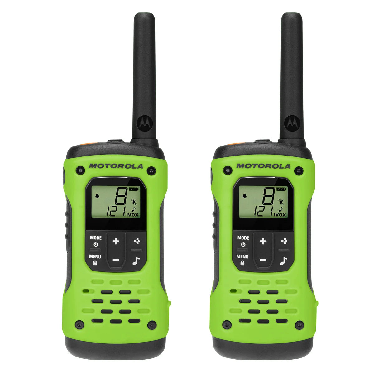 Motorola Solutions T600 35 Miles Waterproof Two-way Radio Green, 2-pack - Retail $99