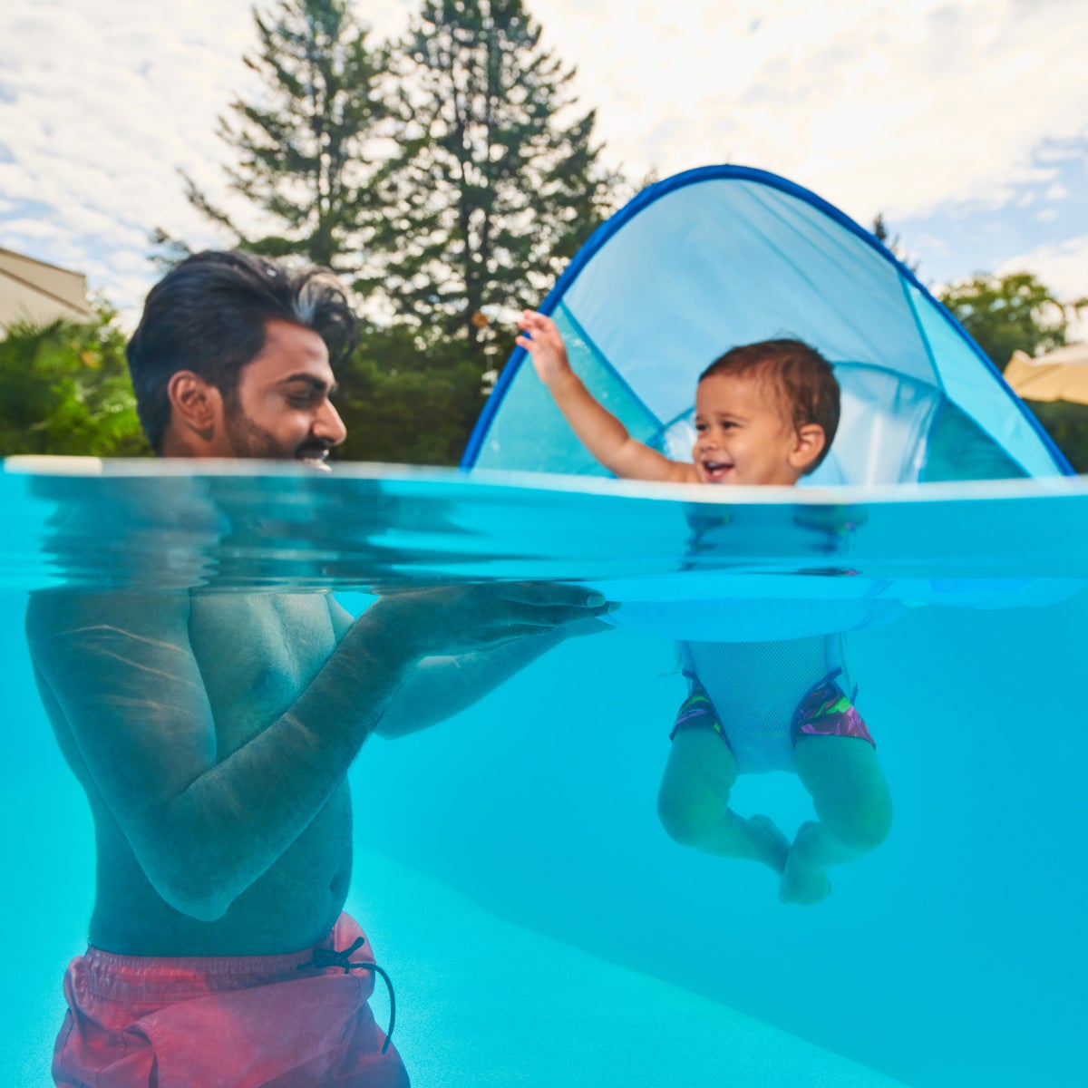 Elite Baby Spring Float with Sun Canopy
