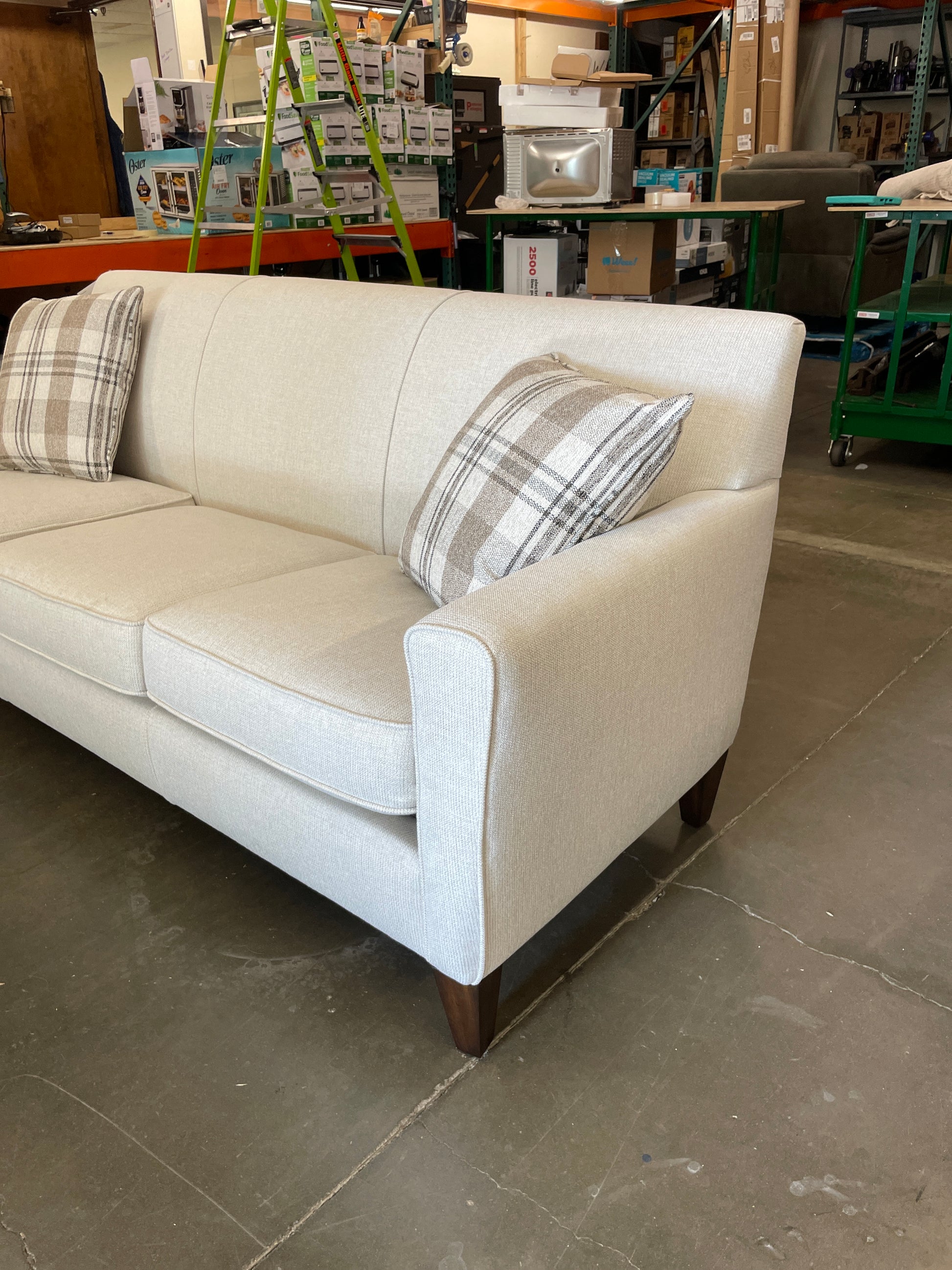 NEW - Costco - Flexsteel Abbey Fabric Sofa - Retail $1249 Default Title