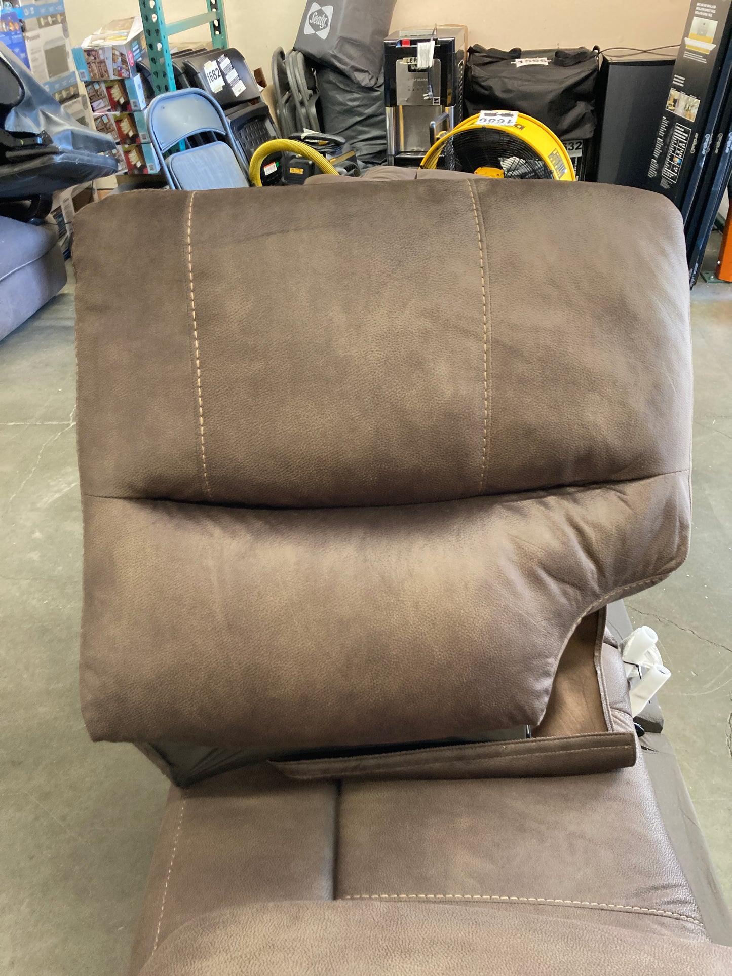NEW - Costco - Barcalounger Henley Fabric Manual Reclining Sofa - Retail $1199 Default Title
