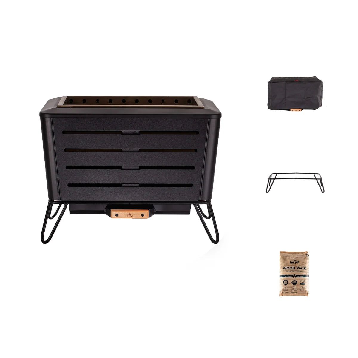 TIKI Brand 21.5" Retreat Smokeless Fire Pit - Retail $99