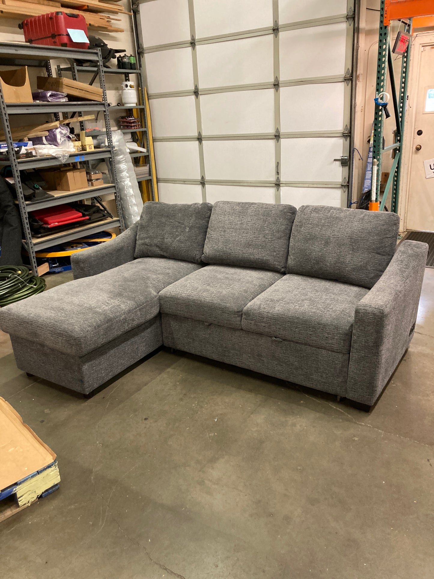 Costco - Coddle Aria Fabric Sleeper Sectional - Retail $1249