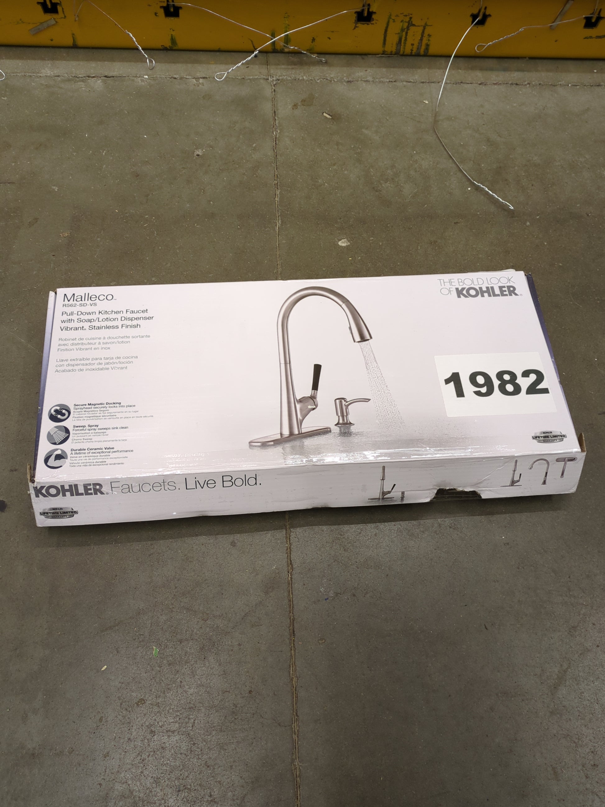 Kohler Malleco Pull-down Kitchen Sink Faucet - Retail $149 Default Title