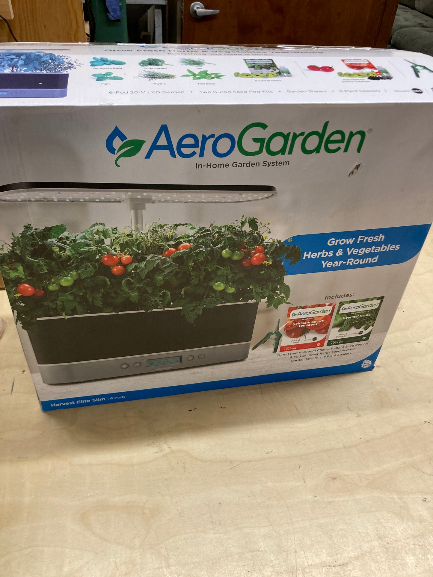 Costco - AeroGarden Harvest Elite Slim Indoor Garden - Retail $129 Default Title