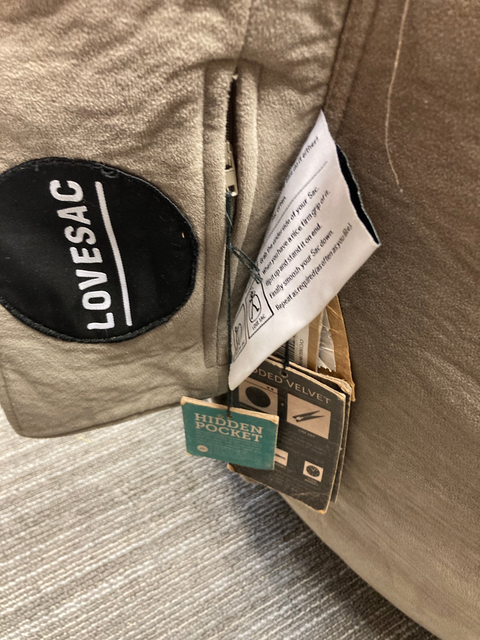 Lovesac - Citysac with Ottoman - Retail $499 Default Title