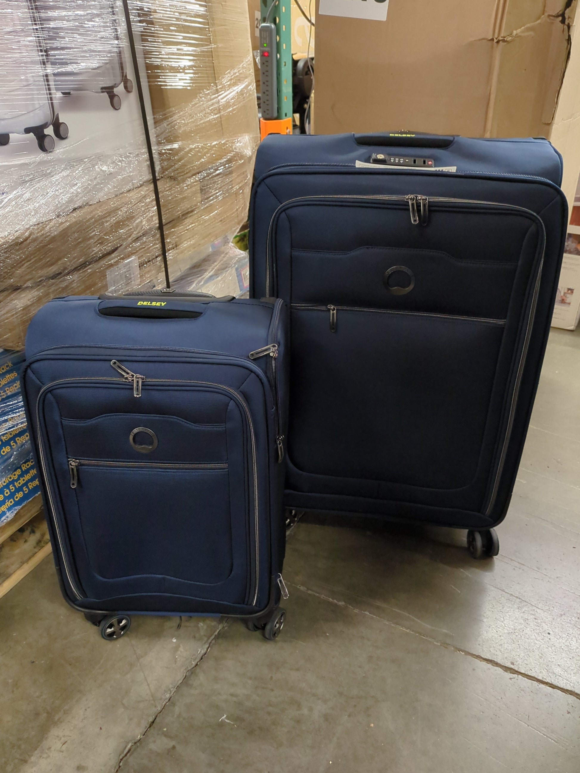 Delsey Softside 2 Piece Luggage Set Default Title