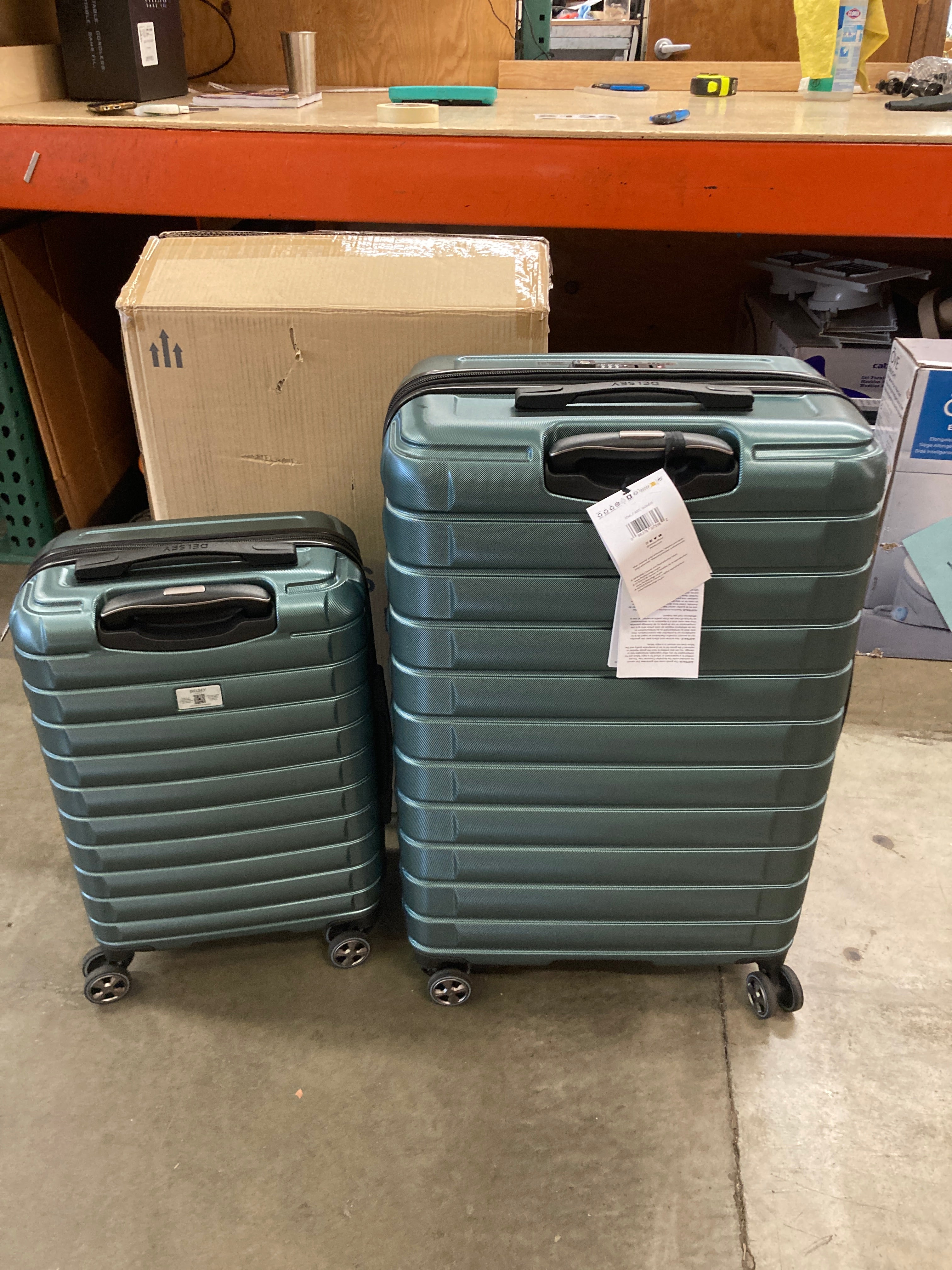 Delsey luggage set costco online