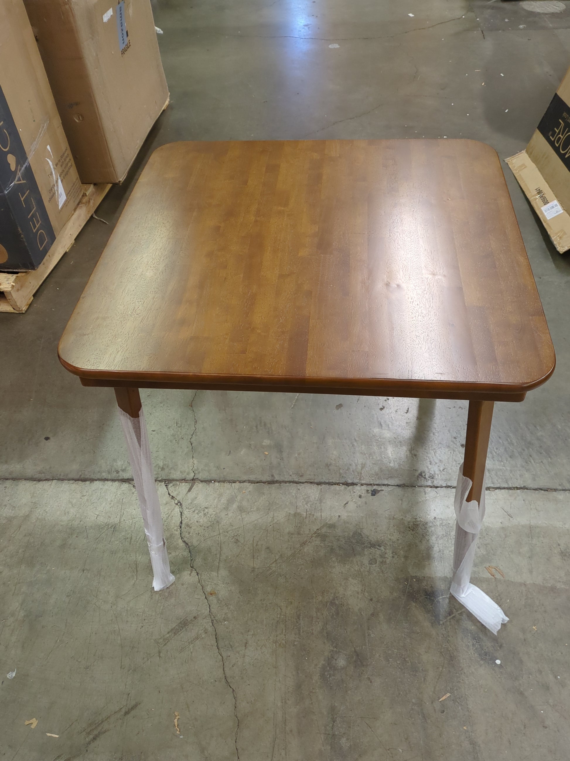 Costco - Stakmore 32" Wood Folding Table - Retail $99