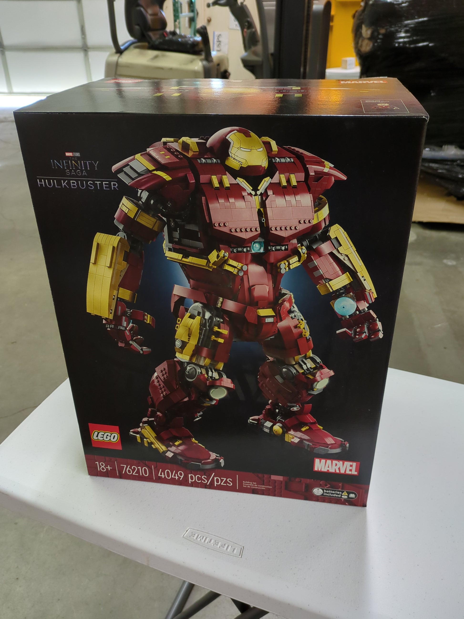 LEGO Marvel Hulkbuster 76210 Building Set - Avengers Movie Building Set w Minifigure - Retail $417