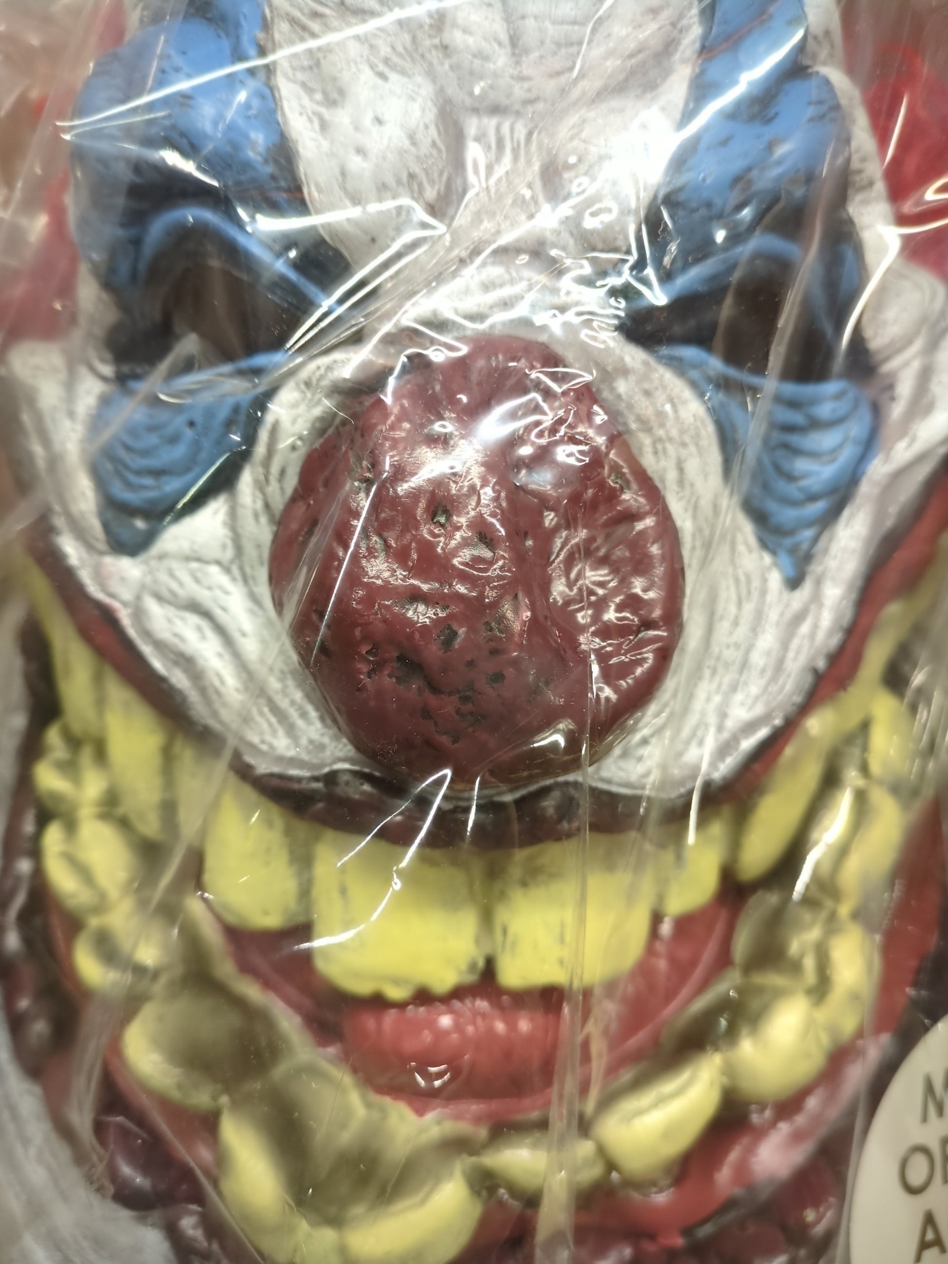 California Costumes - Dying Laughing Clown Big Mouth Costume for Adults - Retail $75