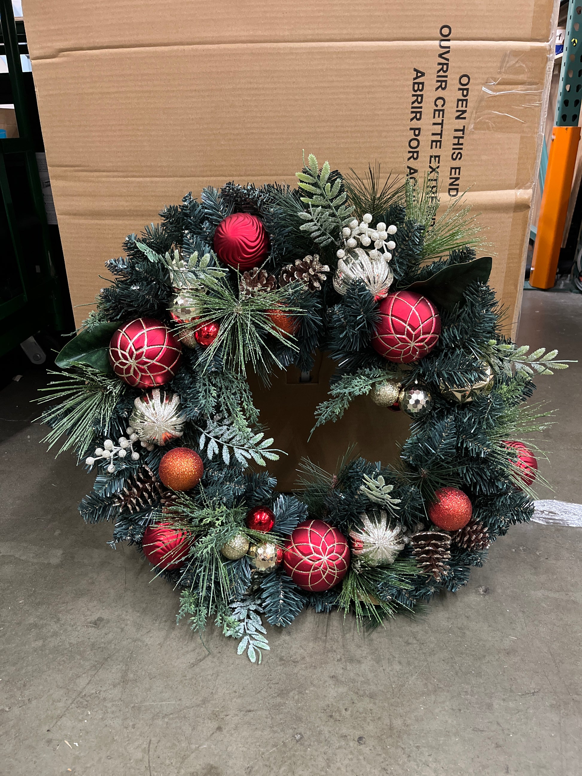 Costco - 32" Decorated Artificial Wreath