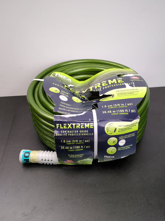 Costco - Flexon 5/8 in. x 100 ft. Contractor Grade Hose with Guard & Grip - Retail $34