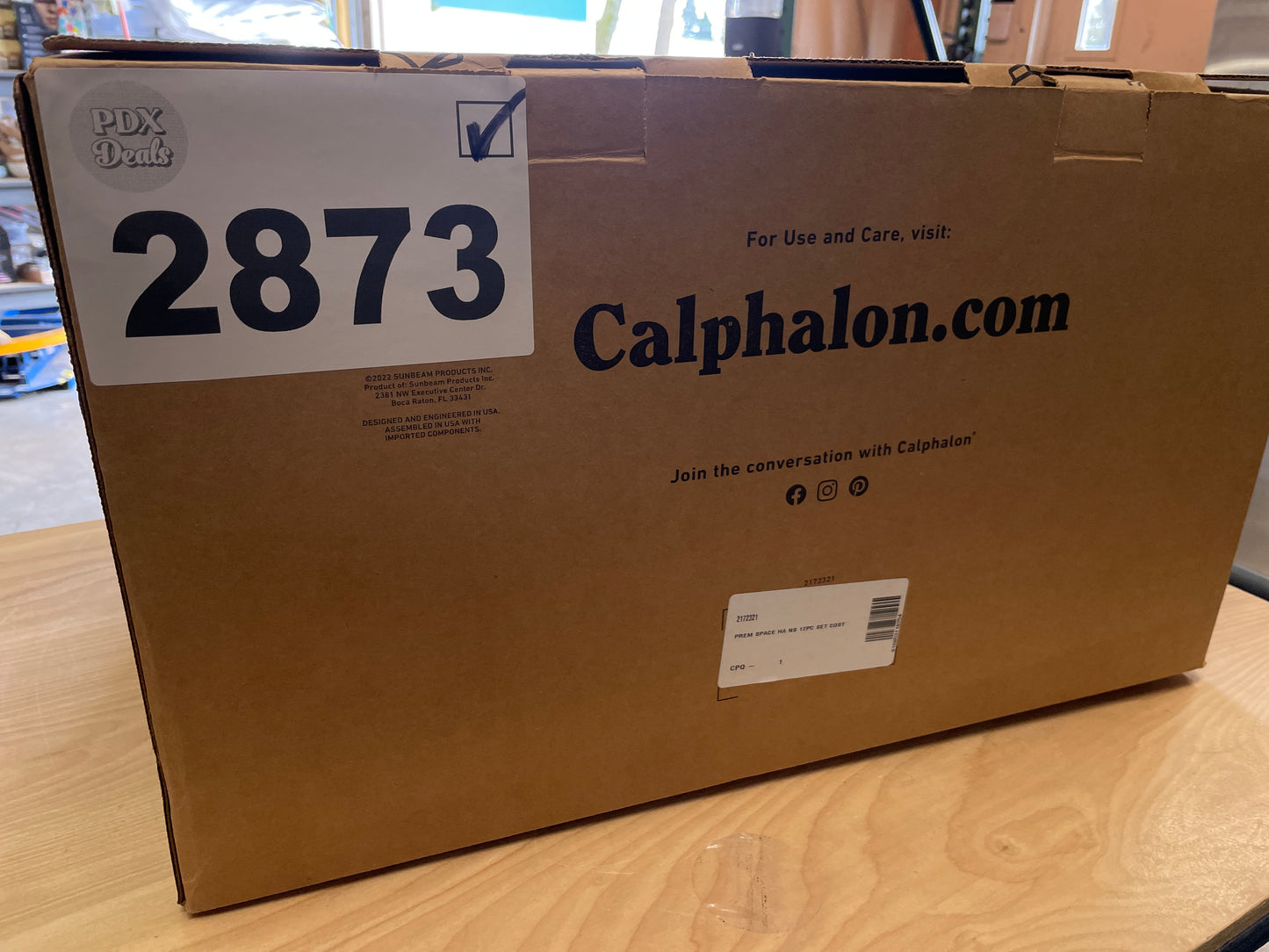 CALPHALON 12PC COOKWARE - Retail $399