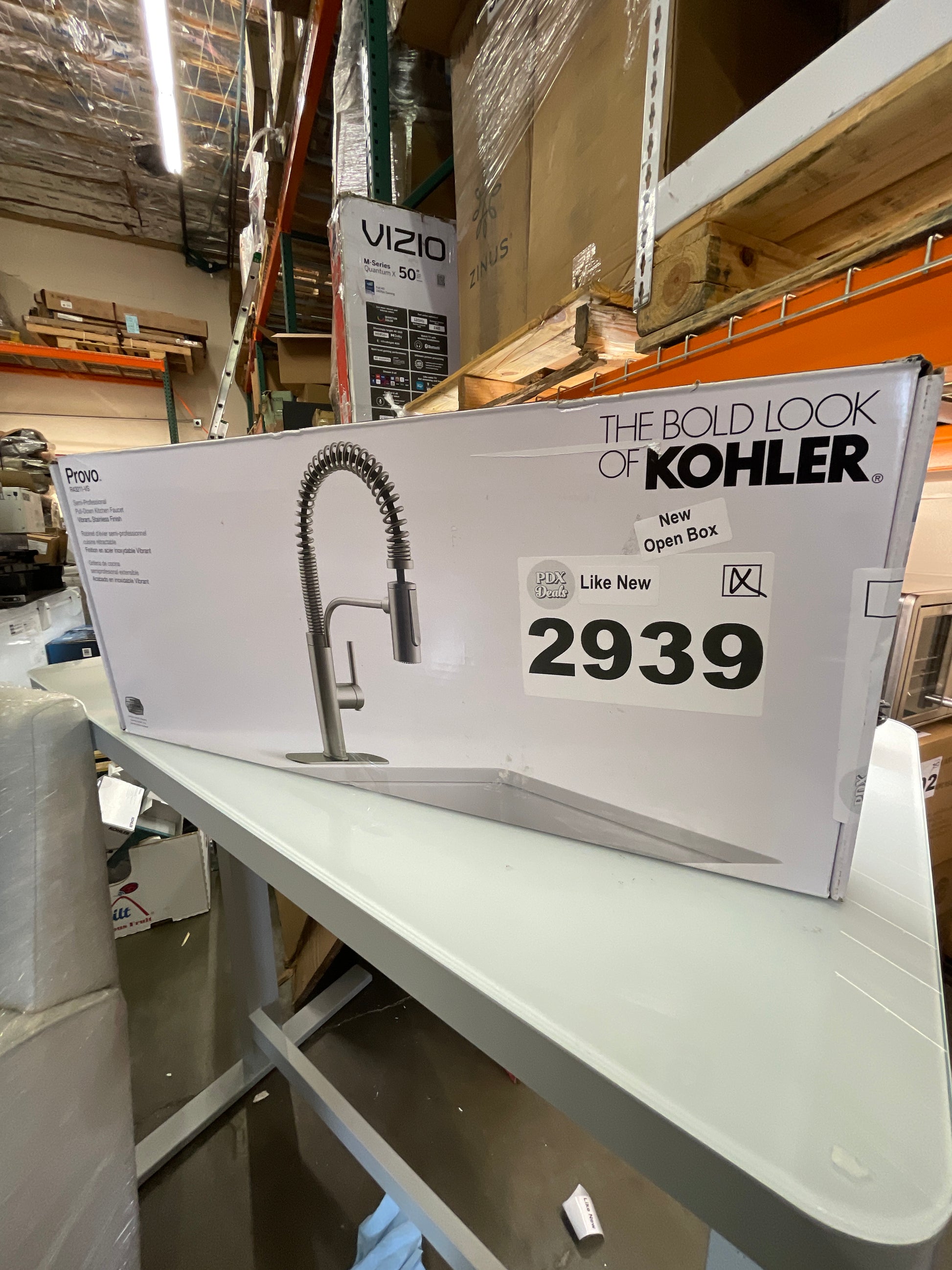 Kohler Provo Semi-Pro Kitchen Faucet - Retail $219