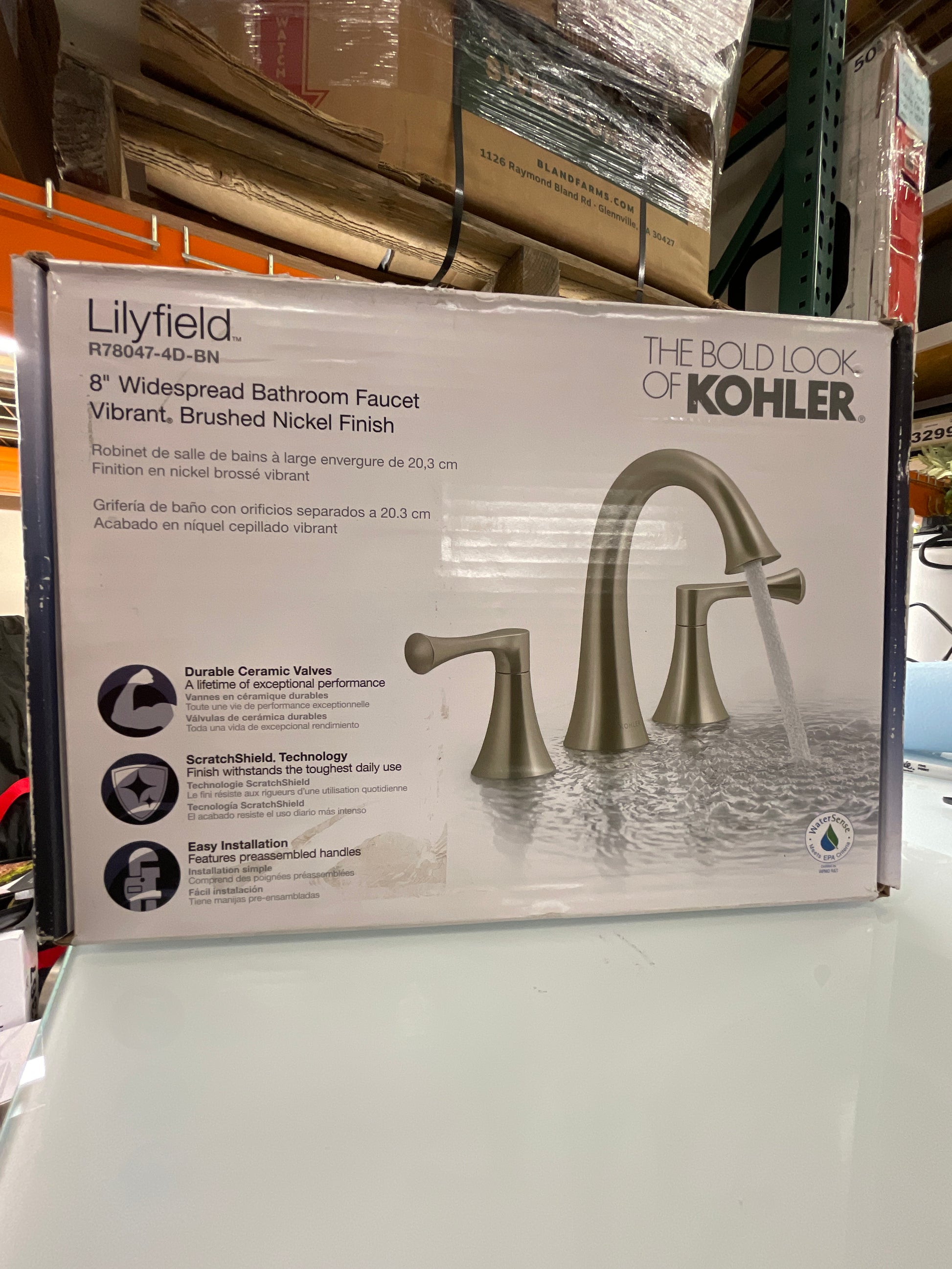 Costco - Kohler Lilyfield Widespread Bathroom Faucet - Retail $129